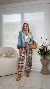 9013 Napoleon trendy denim jacket