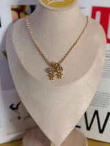 DL229 MOTHER'S DAY GIRL & BOY NECKLACE  2
