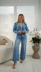 1923 Denim jackets with pins