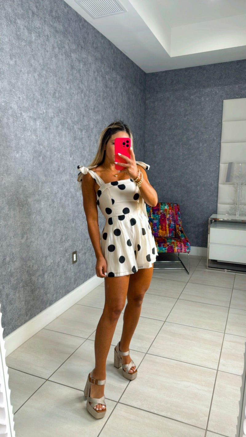 0602 Polka dot romper