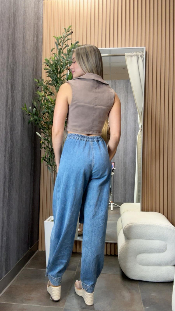 8886 Indie denim pants