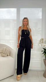 6307 Strapless top and pants set