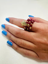 R6024 Elastic star ring