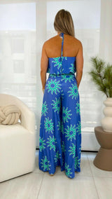 7317 Ruffled woven jumpsuit
