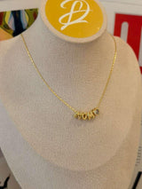 DL227 MOTHER'S DAY SUPER CUTE ADJUSTABLE NECKLACE