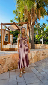 4723 Knit midi dress