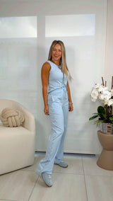0075 Casual top and pant set
