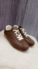 0183 Diane suede Low-Top sneakers Brown