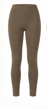 6000 Double layer plain leggings pants