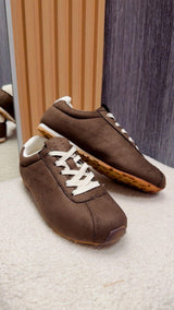 0183 Diane suede Low-Top sneakers Brown