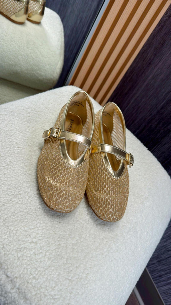 T29 Accept mesh MaryJane ballerine