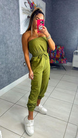 S900 Strapless jumpsuit