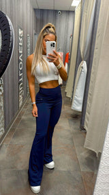1675 High-Waist bootcut legging pants