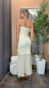 6069 Strapless maxi dress