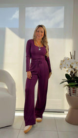 0183 Long sleeve bodysuit and pants set