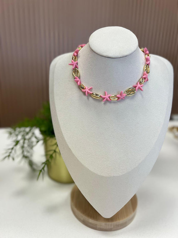 C2064 Acuarela chocker pink