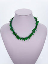 N1246 Puka coral colors necklace