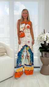0705 Summer vibes printed jumpsuit