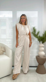 2090 Linen top and pants set