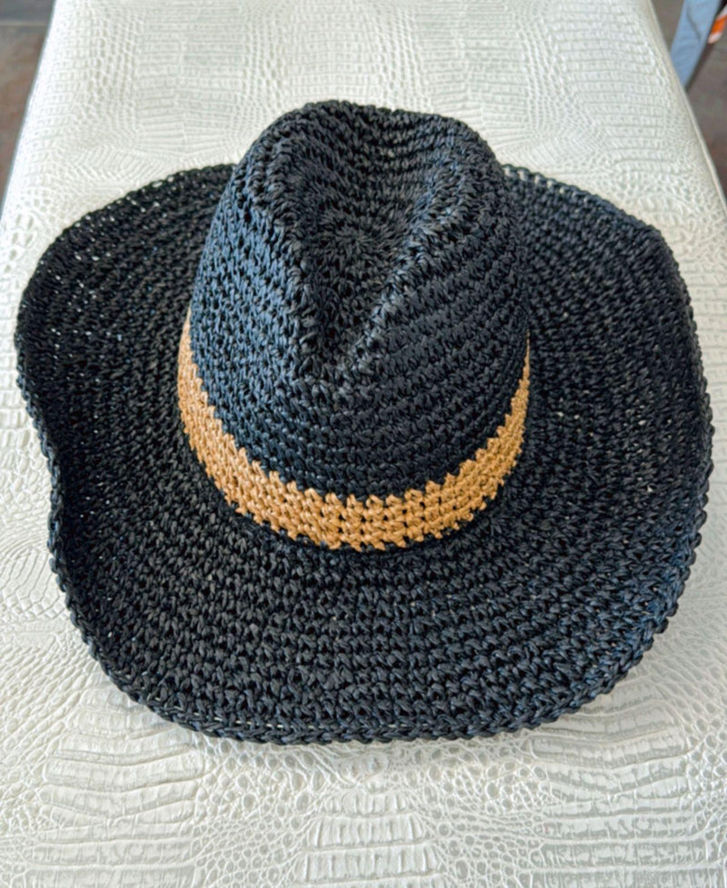 0166 Rodeo jute hat