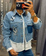 0270 By art lie denim shirt