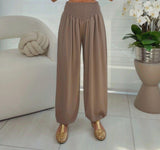 1471 Pants with smocking waist