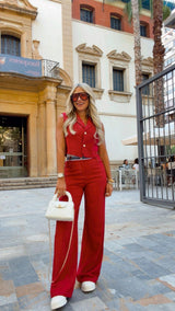6159 Burch vest and pants set
