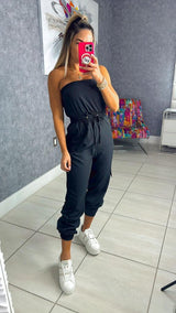 S900 Strapless jumpsuit