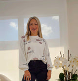 2096 J'adore graphic sweater