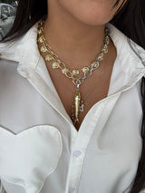 DL32 Doble tone choker fish