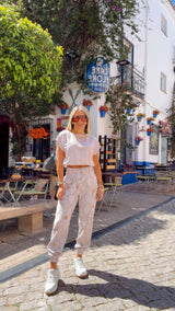 1867 Snake star top and jogger set Kiut