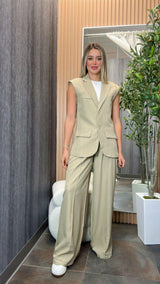 5108 Dressy vest and pants set