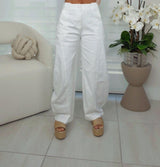 1030 High waist barrel pants