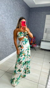 8968 Heart shape cut out sleeveless maxi dress