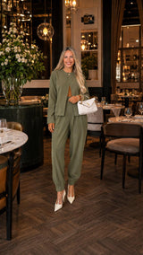 6208 Blazer jacket and pants set