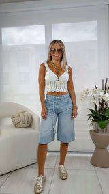 5733 Bermuda denim short