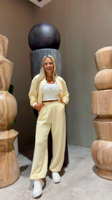 H769 Bomber jacket and pants set