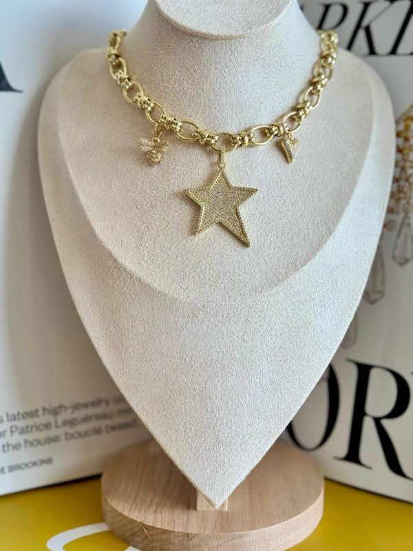 DL01 Charming star choker