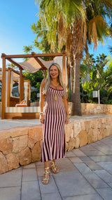 4723 Knit midi dress