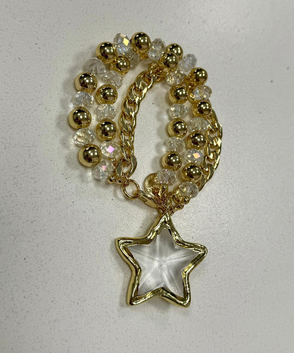 B3056 Mega Star cristal brazalete