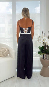 1123 Corset top and pants set