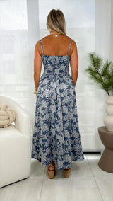 2791 Jacquard woven midi dress