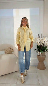 2977 Basic shirt with tie