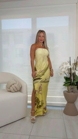 1216 Tube midi dress