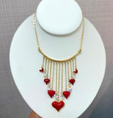 N1194 Love bow necklace