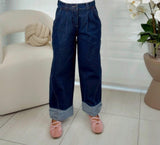 1741 Slouchy crop barrel cuffed pants