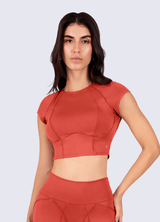 CROP FUTURE SCULPT - OCHRE