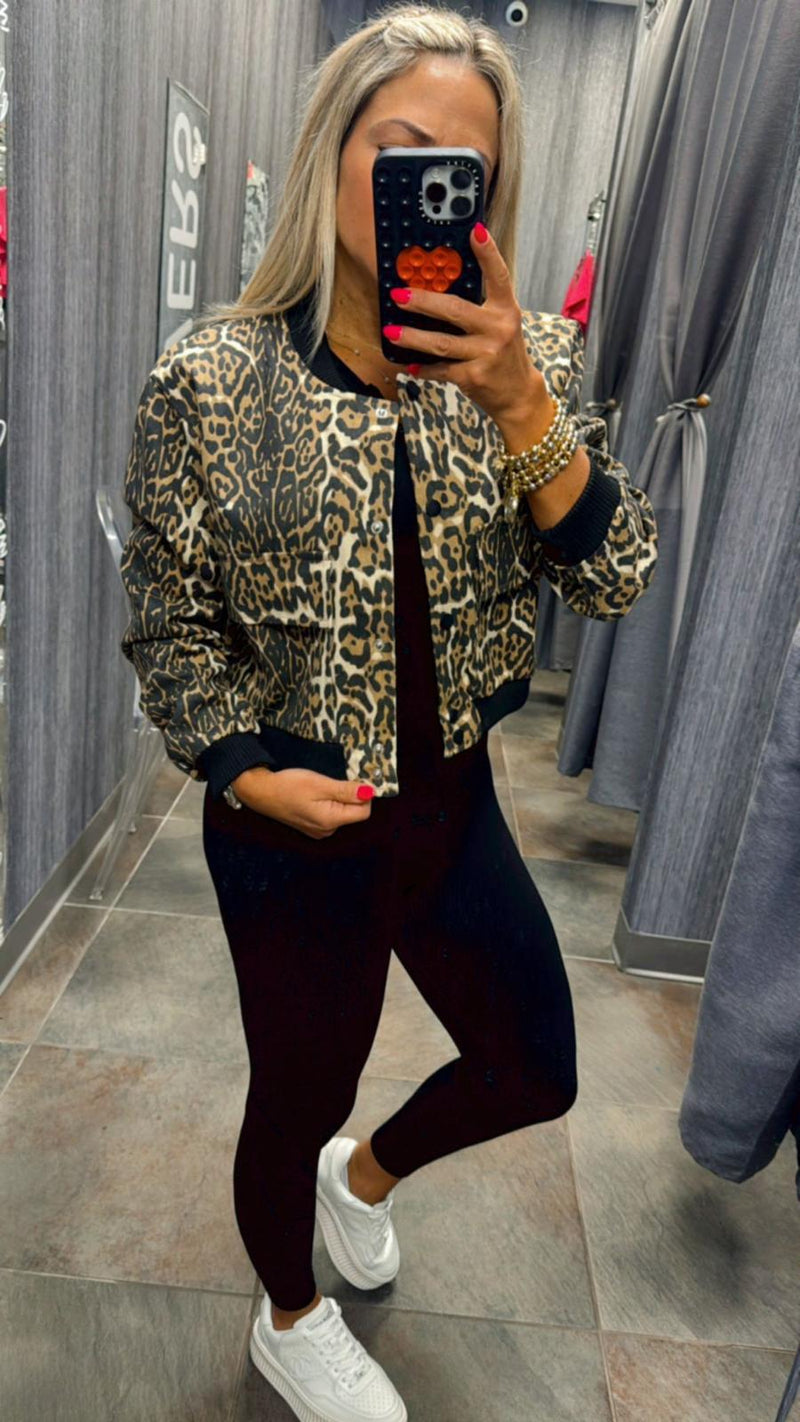 1004 Jacket leopard