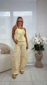 6026 Stretchy bubble jeans pants