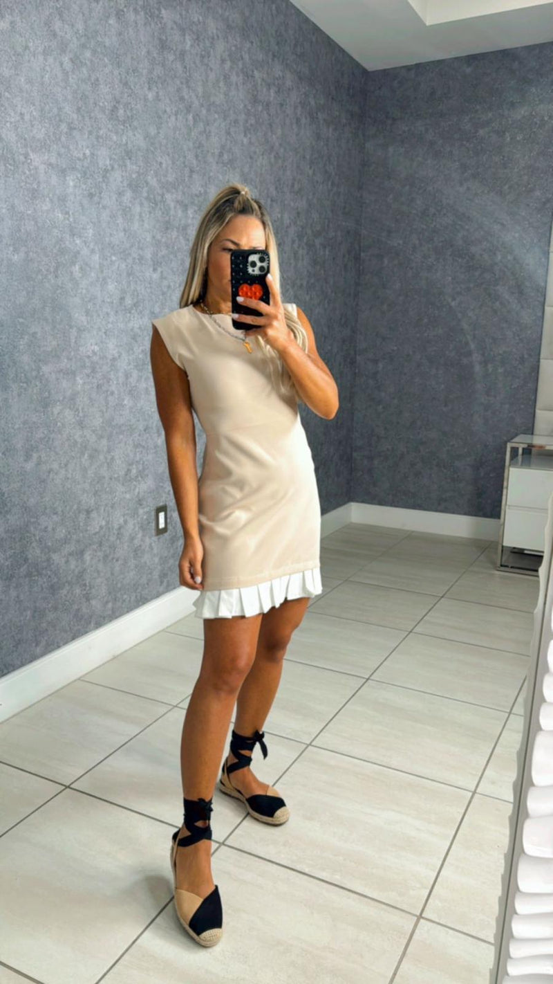 3791 Sleeveless mini dress